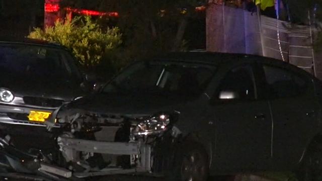 Just Crashed Into Parked Cars Just Crashed Into Parked Cars