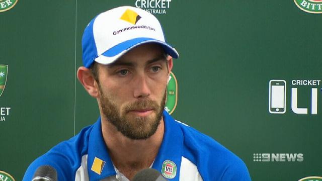 Glenn Maxwell fined for comment on Matthew Wade