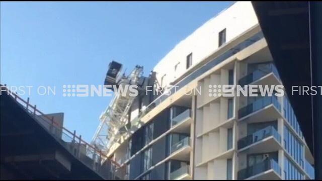 Three Injured And Units Evacuated As Crane Collapses In Sydney
